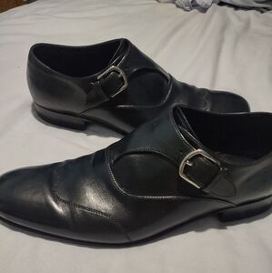 Men's shoes Giorgio Armani, Black, size 7 1/2, good condition...